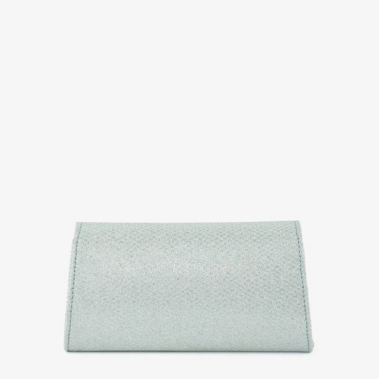 Green Crystal Embellished Evening Clutch